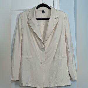 White Blazer Jacket